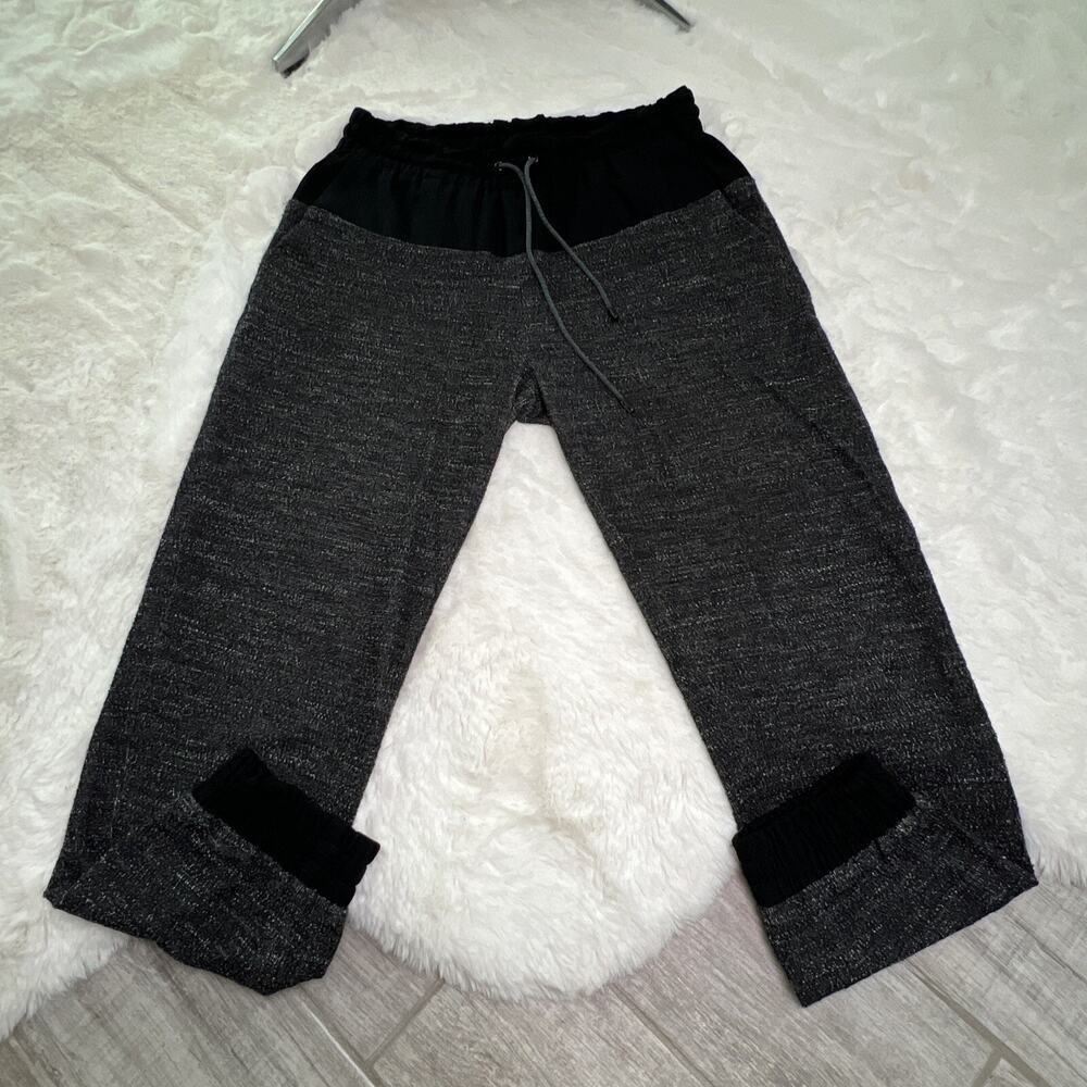RAG & BONE-Women’s Boucle Sweatpants/Joggers Black/Grey-Women’s Size M